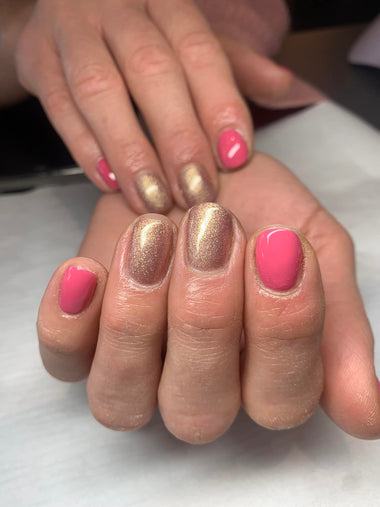 Rose_Gold Halo Gel Polish Plus