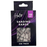 Halo Sanding Bands White 150 pack 250