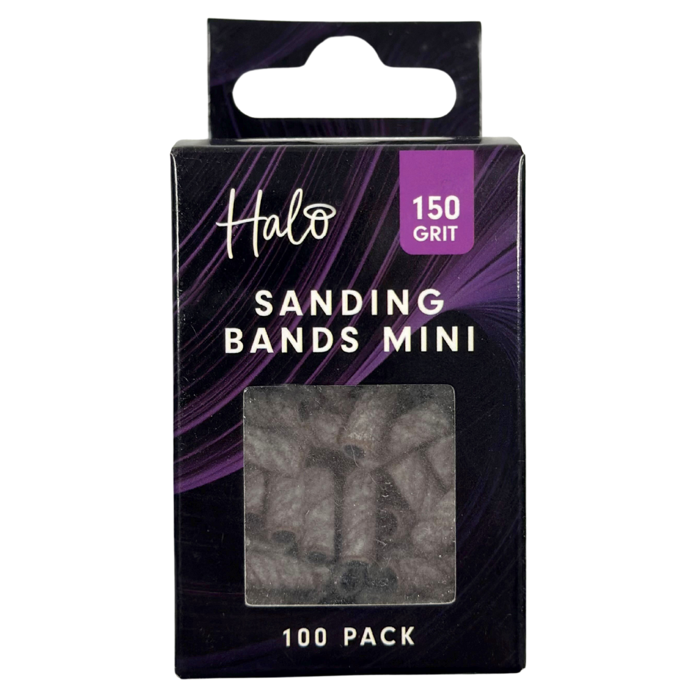 Halo Sanding Bands Mini White 150 pack 100