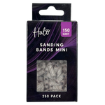 Halo Sanding Bands Mini White 150 pack 250