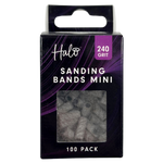 Halo Sanding Bands Mini White 240 pack 100