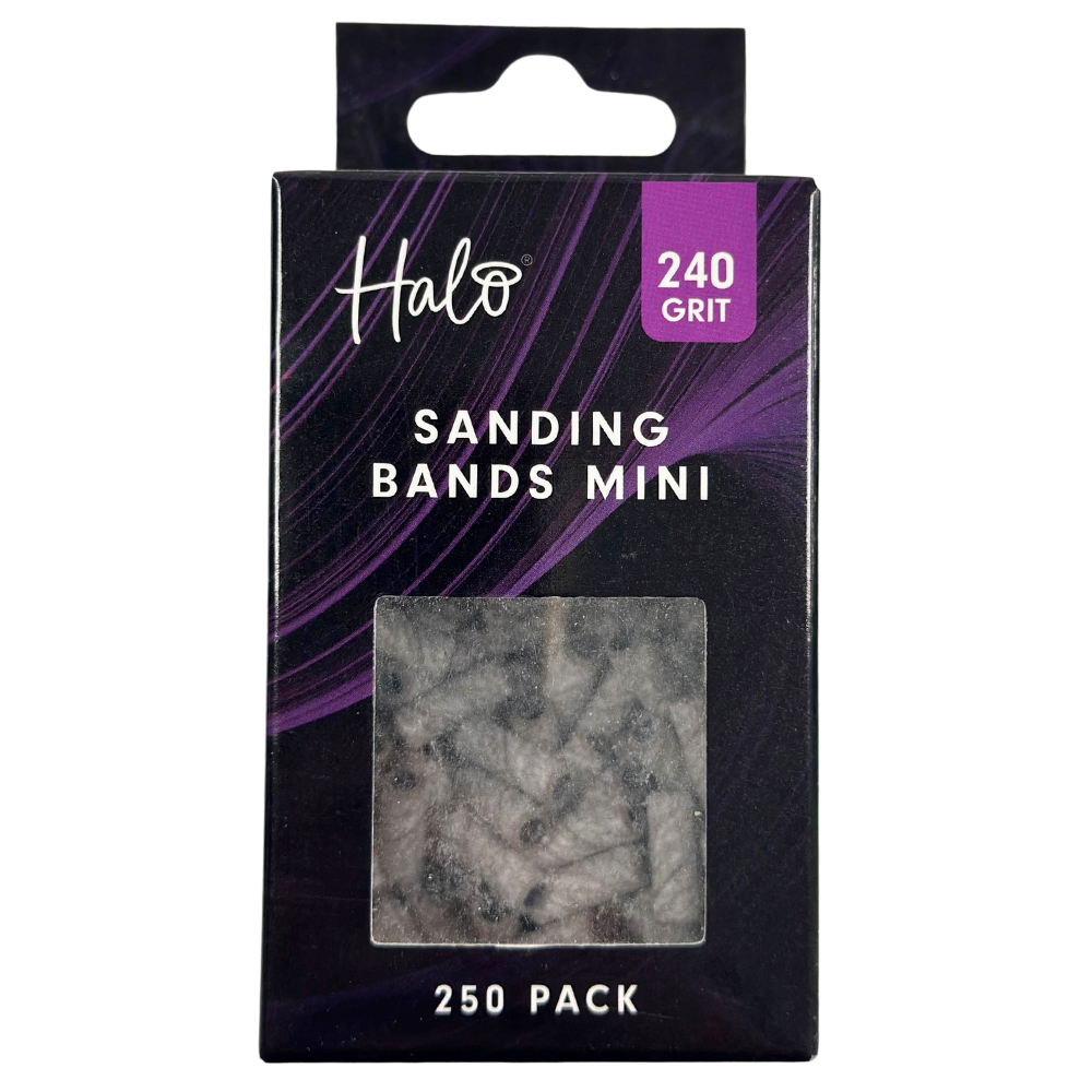 Halo Sanding Bands Mini White 240 pack 250