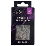 Halo Sanding Bands Mini White 240 pack 250