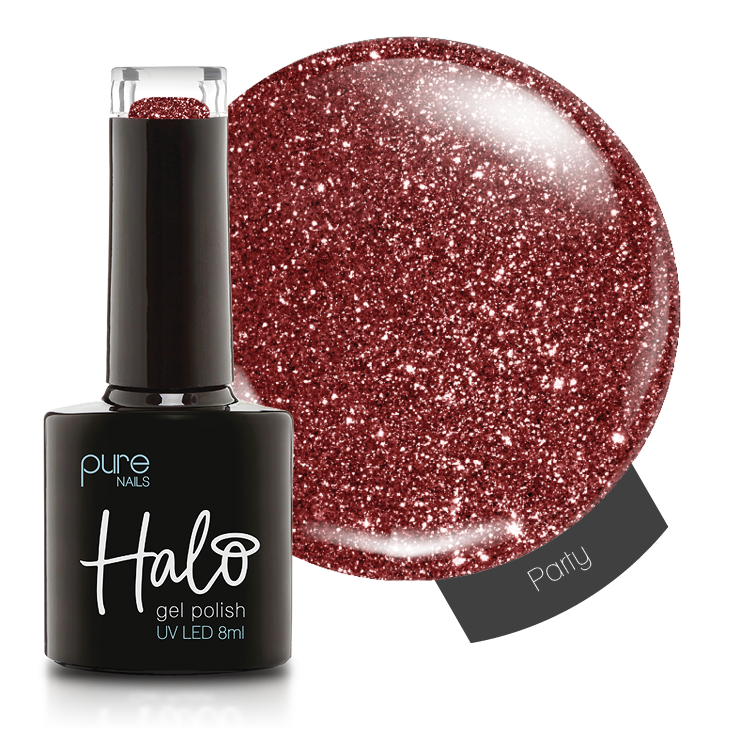 Halo Gel Polish 8ml Party Pure Nails
