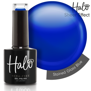 Halo Gel Polish 8ml Stained Glass Blue