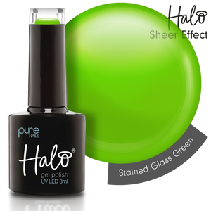 Halo Gel Polish 8ml Stained Glass Green