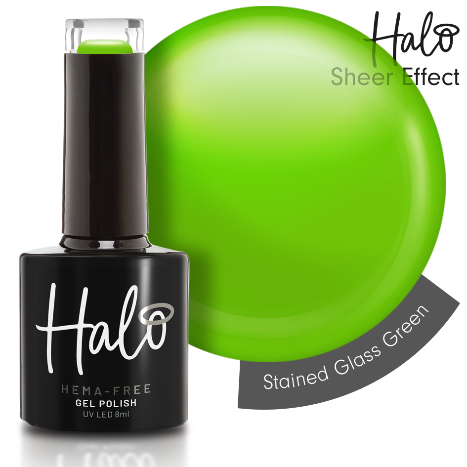 Halo Gel Polish 8ml Stained Glass Green