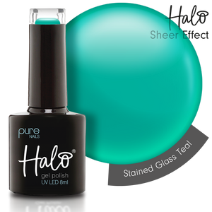 Halo Gel Polish 8ml Stained Glass Teal