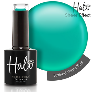 Halo Gel Polish 8ml Stained Glass Teal