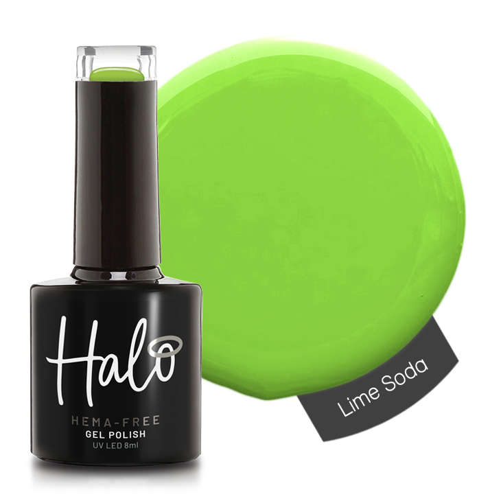 Product image of Pure Nails' Halo gel polish in shade 'Lime Soda' 