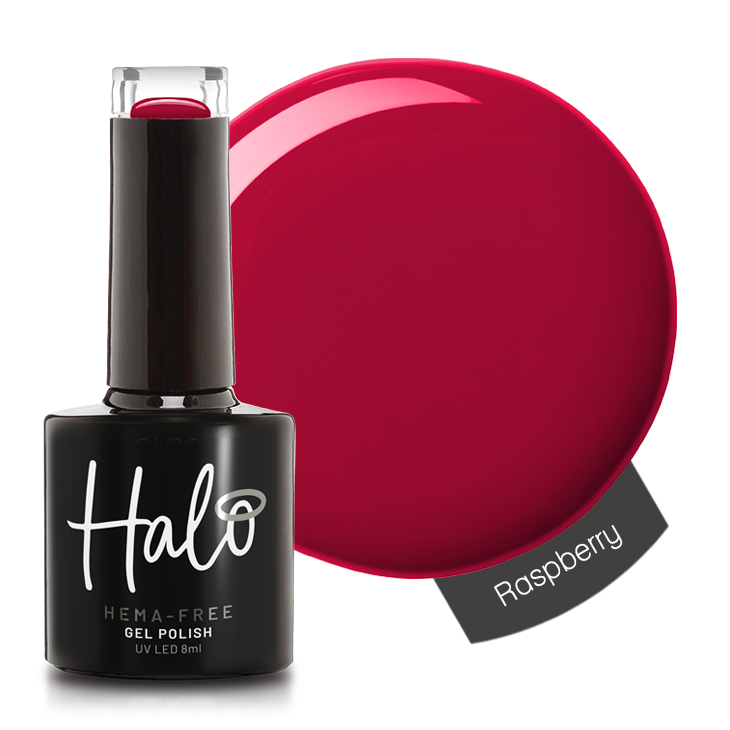 Product image of Pure Nails' Halo gel polish in shade 'Raspberry'