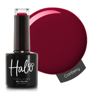 Product image of Pure Nails' HEMA-Free Halo gel polish in shade 'Cranberry'