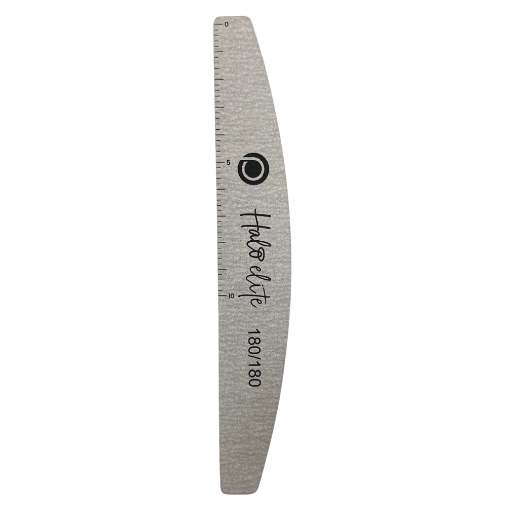 Halo Half Moon Zebra File 180 180 grit