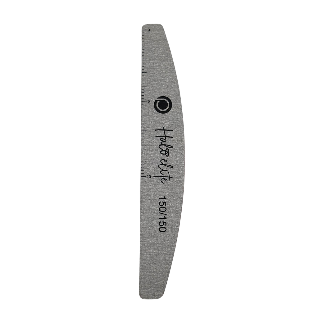 Halo Elite Half Moon Zebra File 150 150 grit