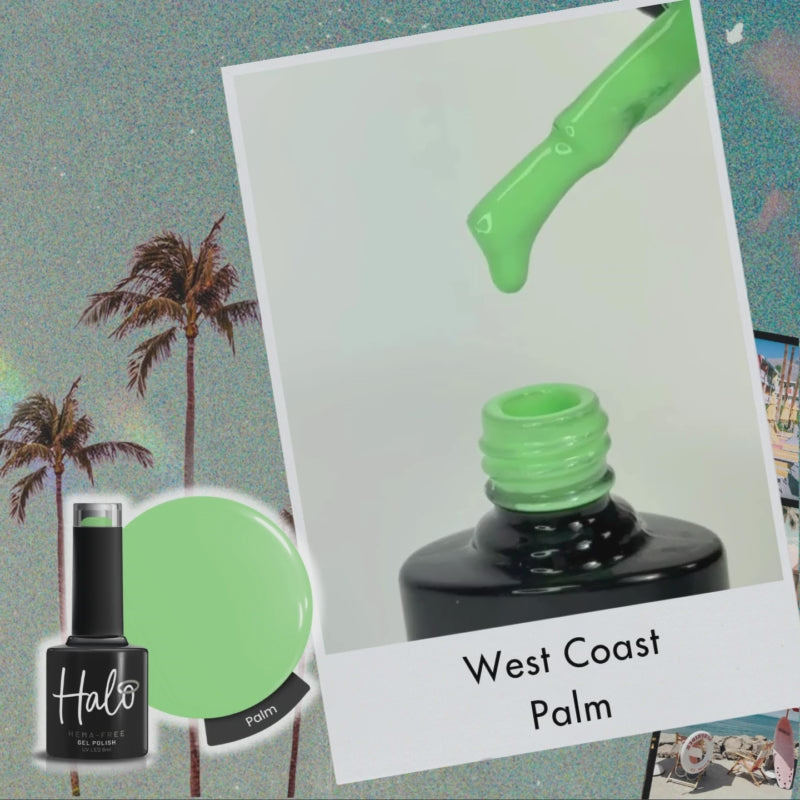 West Coast Palm gel polish Drip Clip