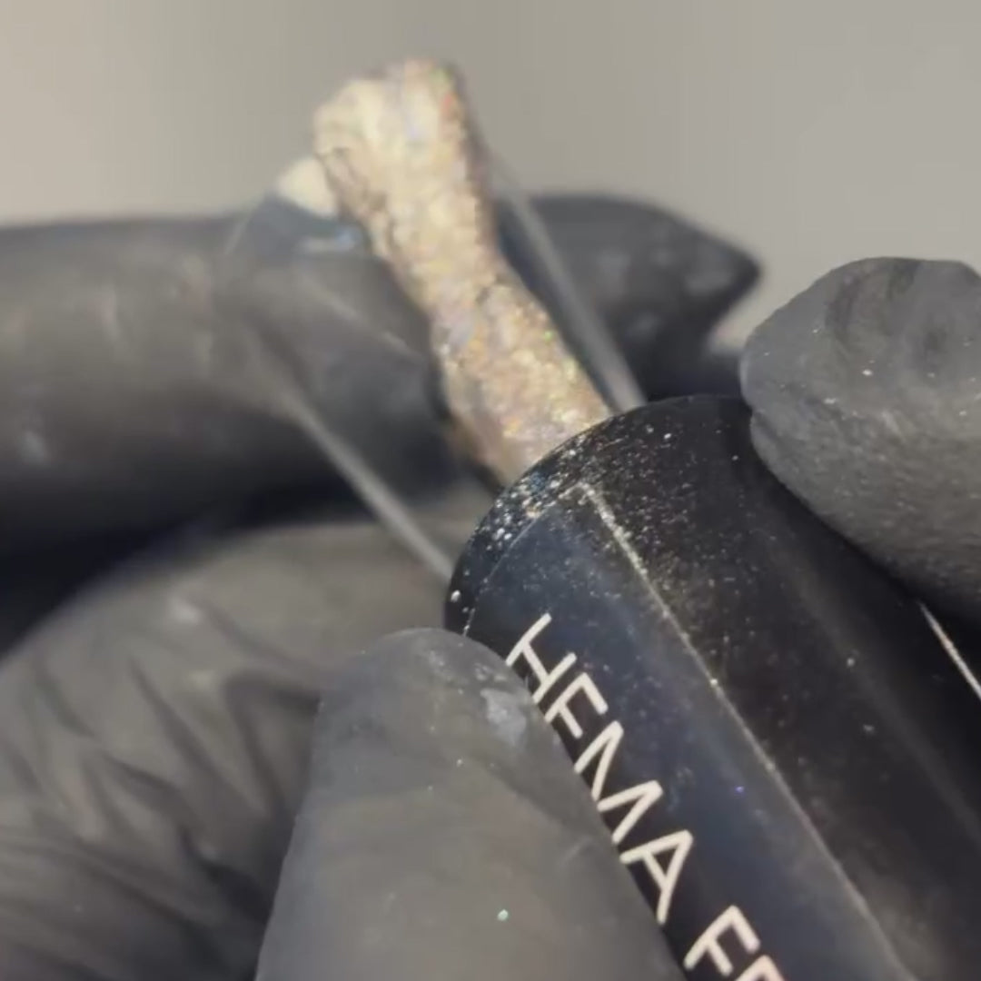 Mirror mirror cat eye gel polish tutorial