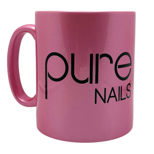 Pure Nails Pearlised Pink Mug