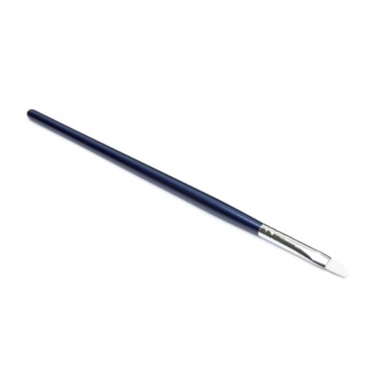 Pincel Nylon Gel Plano Blanco 6