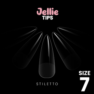 
            
                Load image into Gallery viewer, Halo Jellie Nail Tips Stiletto, Sizes 7, 50 One Size
            
        