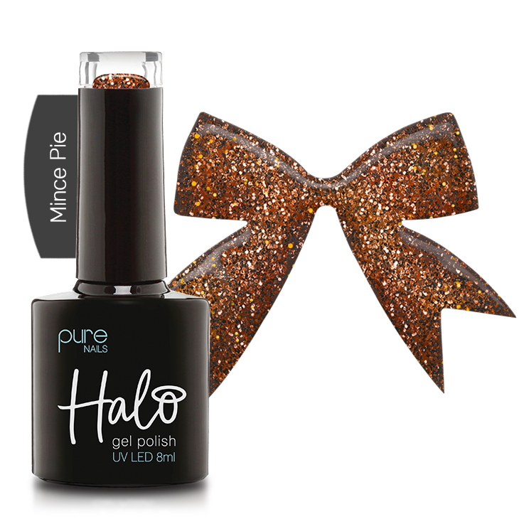 
            
                Load image into Gallery viewer, Halo Gel Polish 8ml Mince Pie
            
        