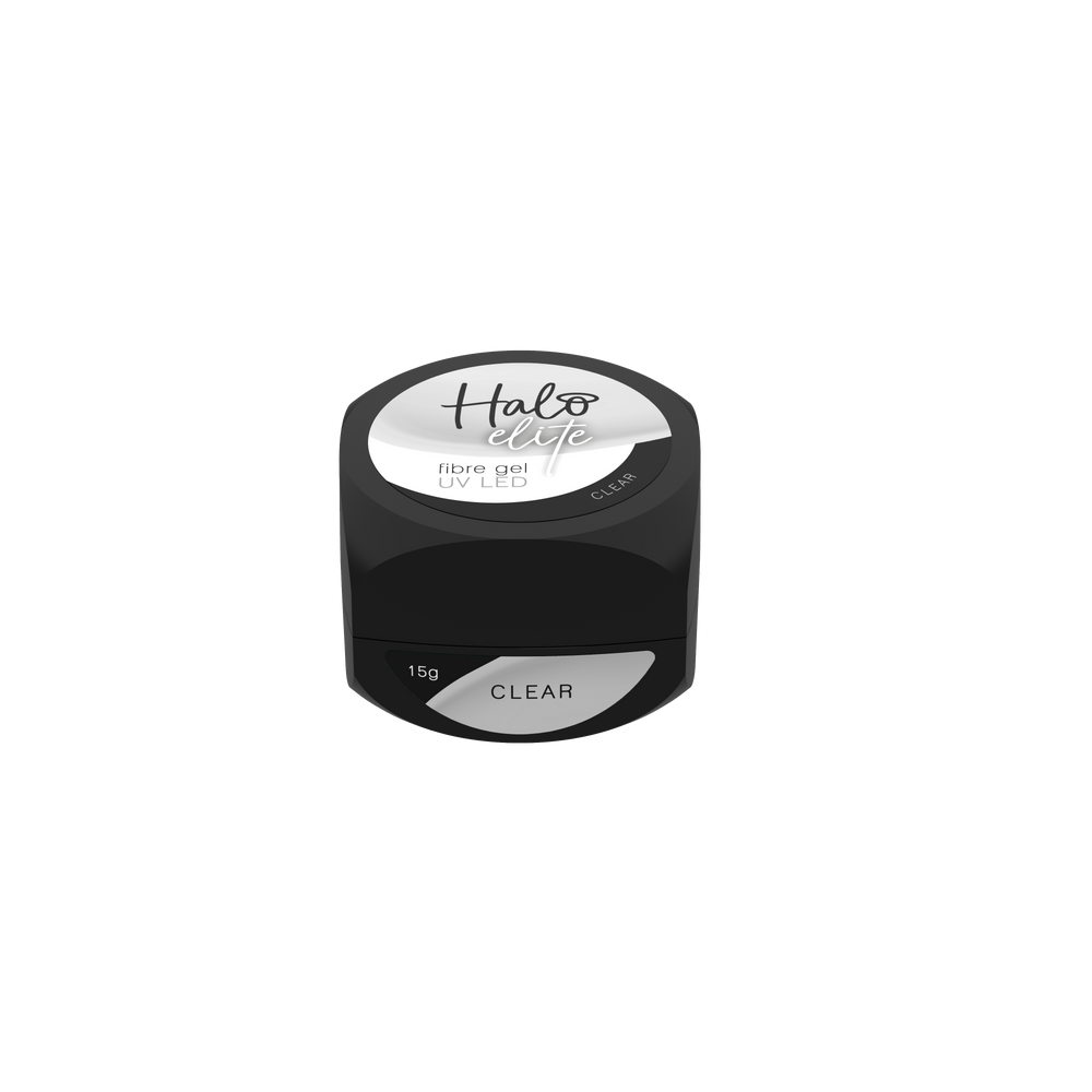
            
                Load image into Gallery viewer, Halo Elite Fibre Gel Clear 15g
            
        