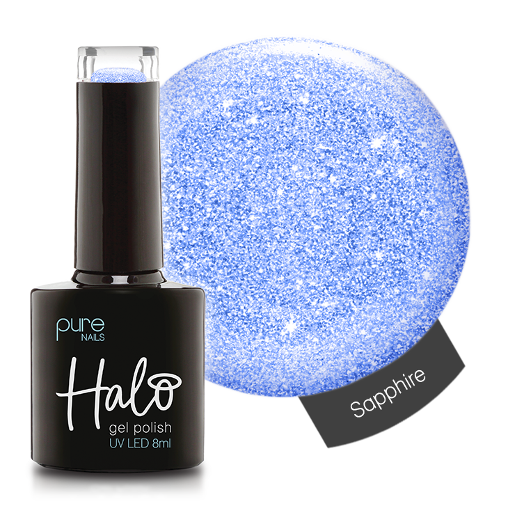 
            
                Load image into Gallery viewer, Halo Gel Polish 8ml Sapphire
            
        