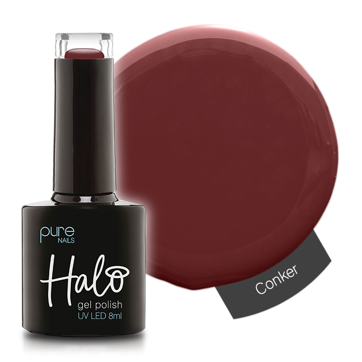 
            
                Load image into Gallery viewer, Halo Gel Polish 8ml Conker
            
        