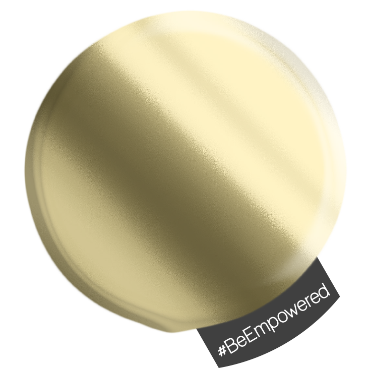 Halo Create - Chrome #BeEmpowered (Gold)