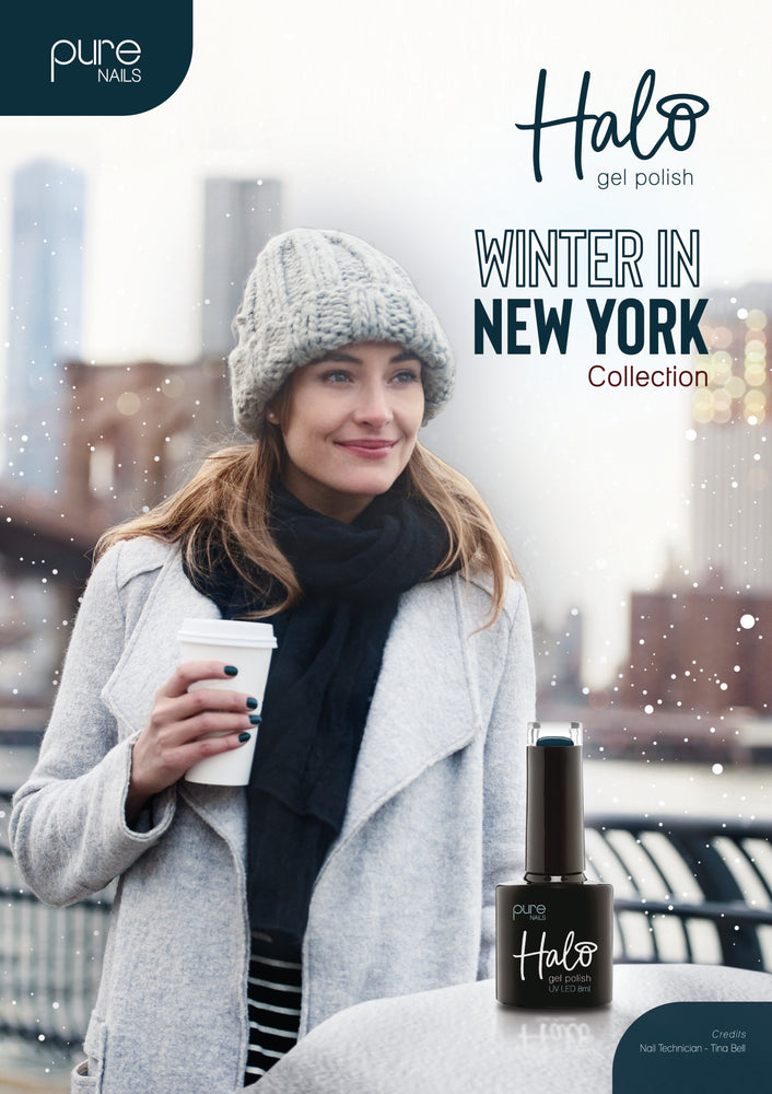 
            
                Load image into Gallery viewer, winter in new york halo poster
            
        