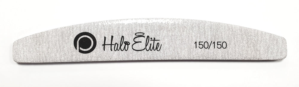 Halo Elite File Zebra Half-Moon File 100/100 grit - individually wrapped - 50 pack: Click for offer