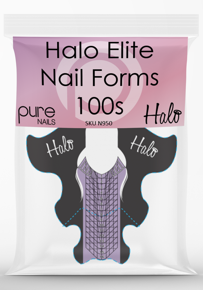 
            
                Load image into Gallery viewer, Halo Elite Nail Forms 157g, 100s
            
        