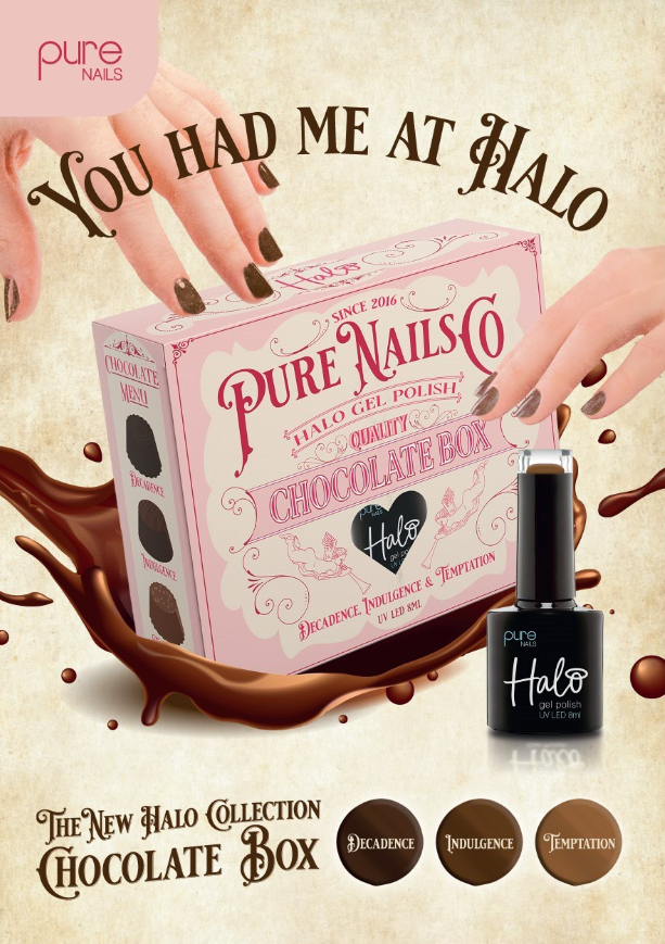 Halo Gel Polish Chocolate Box A2 Poster